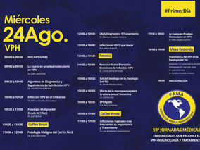 CALENDARIO 59°JORNADAS MÉDICAS PAMA 2016