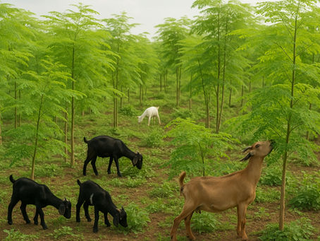 Green Innovation: Promoting Moringa Cultivation for Small Livestock Nutrition