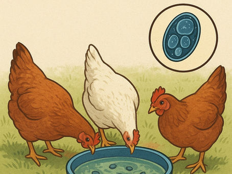 Coccidiosis in Backyard Poultry: Role of Contaminated Water
