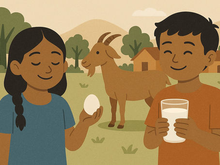 Livelihood to Nutrition: Role of Goat and Poultry in Government Malnutrition Programs