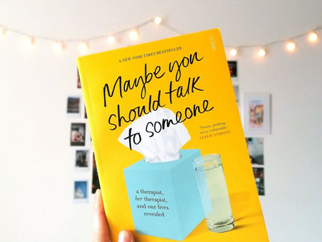 Therapy and Non-Fiction, my review of Maybe You Should Talk to Someone
