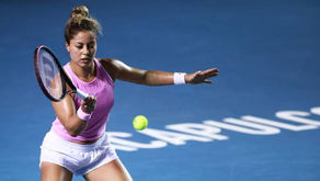 Eliminan a mexicana del Abierto de Tenis de Acapulco. 
