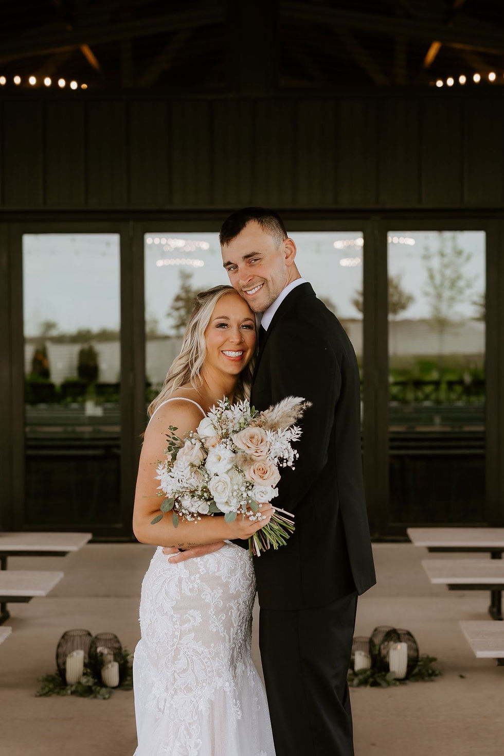 Bride: Joelle Wedding Venue: The Midnight Gem in Swisher, Iowa Bridal Makeup: Acacia Salon & Spa, Ce