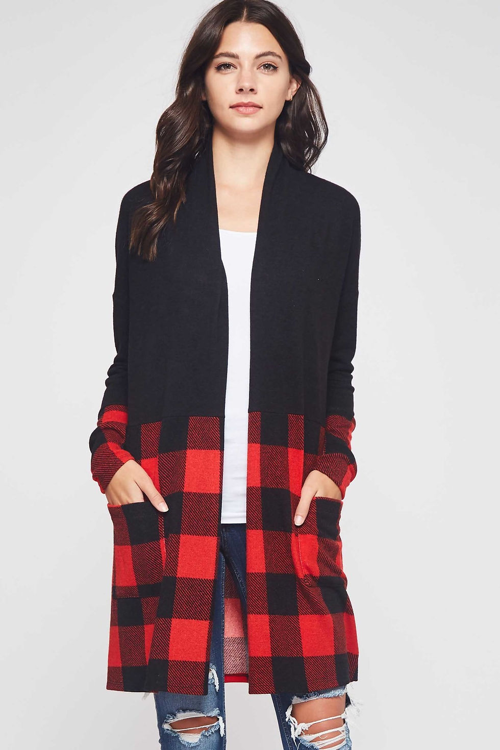 Thumbnail: Buffalo Plaid Cardigan