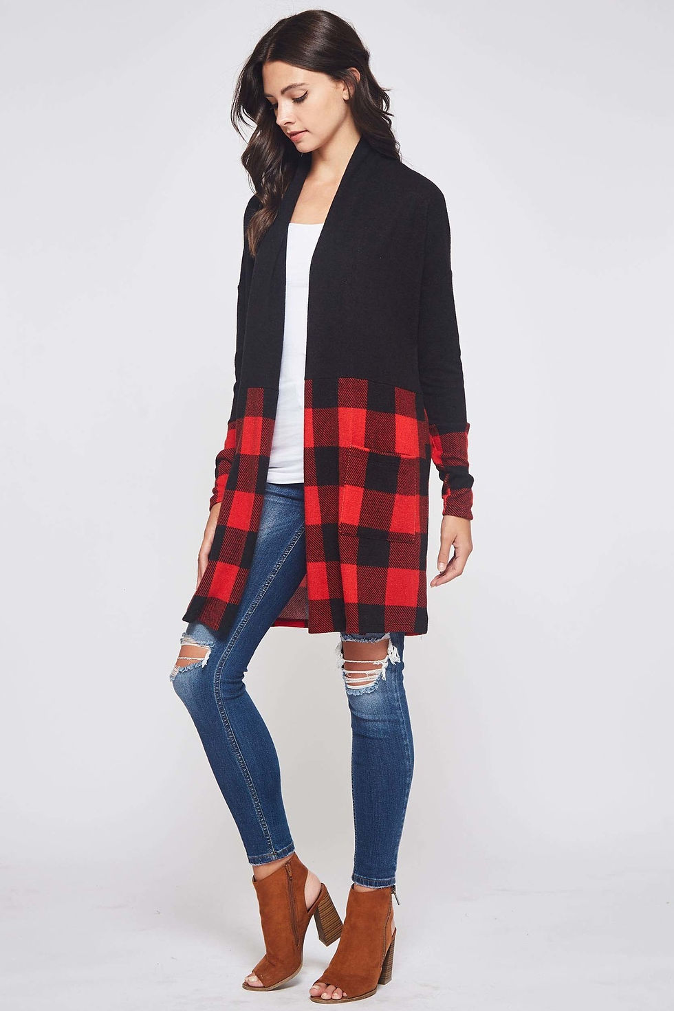 Thumbnail: Buffalo Plaid Cardigan