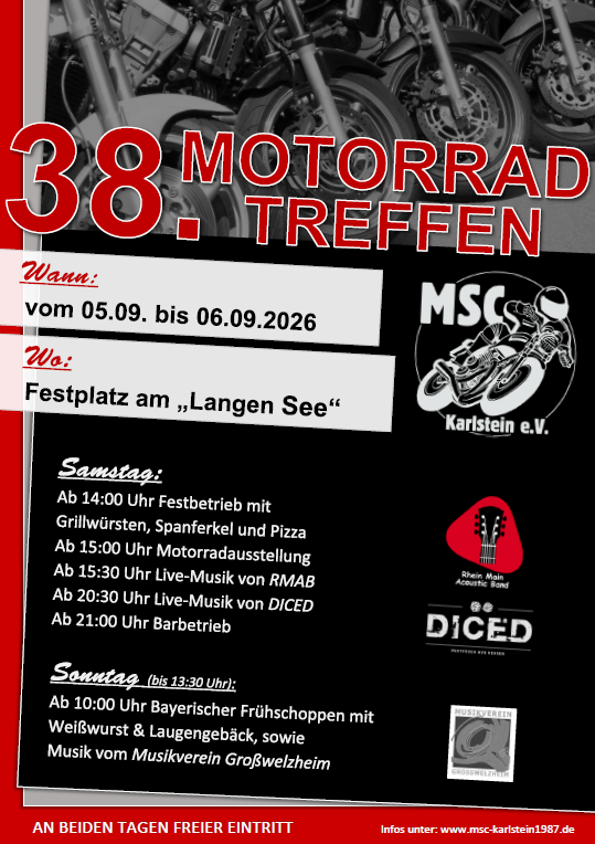 38. Motorradtreffen