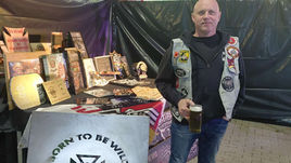 Zu Bescuh beim Born to be Wild MC - Franken