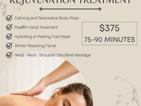 Total De-Sressing and Rejuvenation Treatment