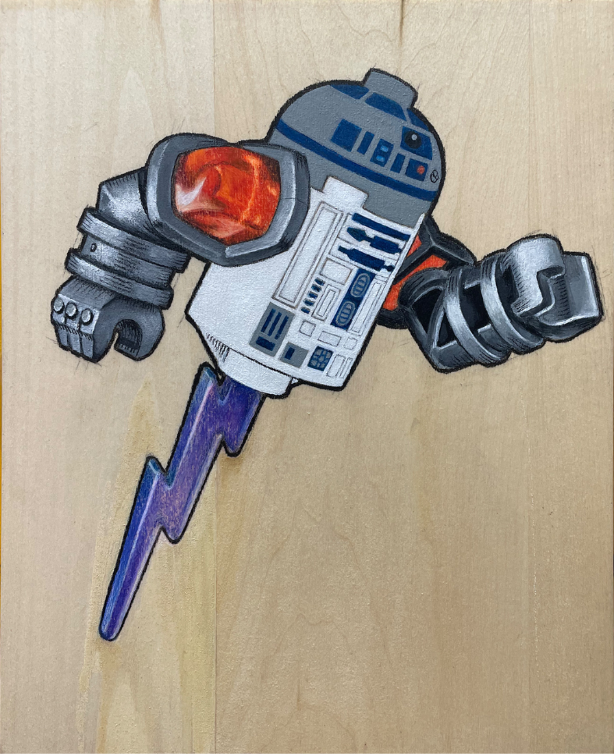 Buff R2-D2