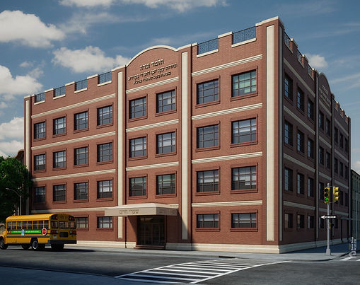 Boys school facade concept 