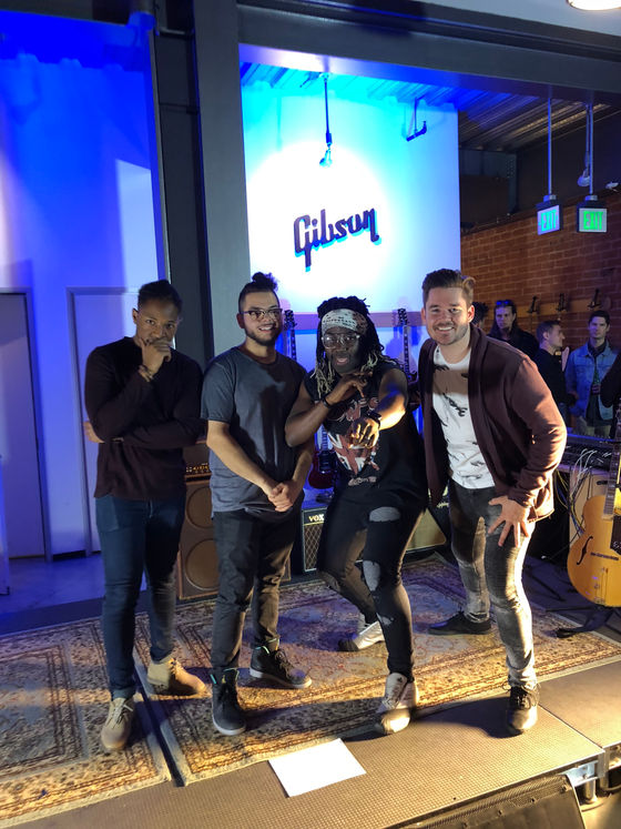 Highlights from Andross Gig at the Gibson Showroom