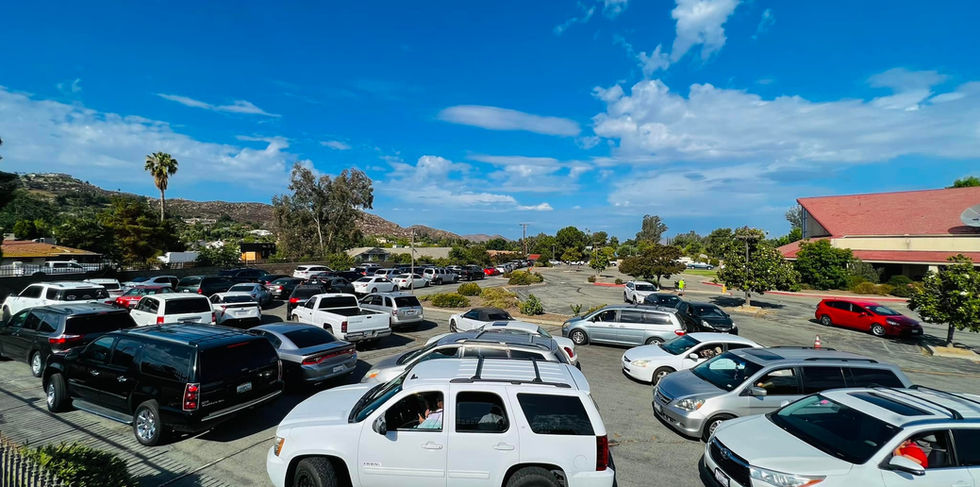 Wednesday food distribution