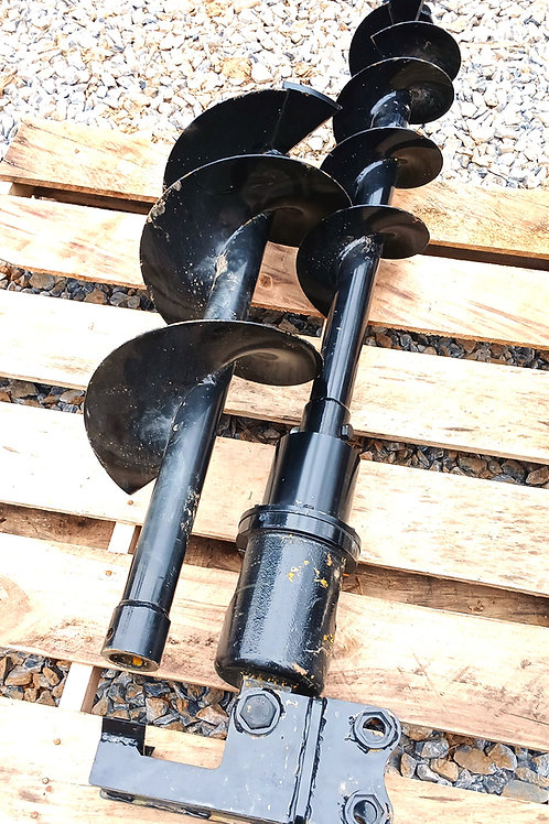 Auger set of 12in bit+ motor for Mini excavator 25mm pins
