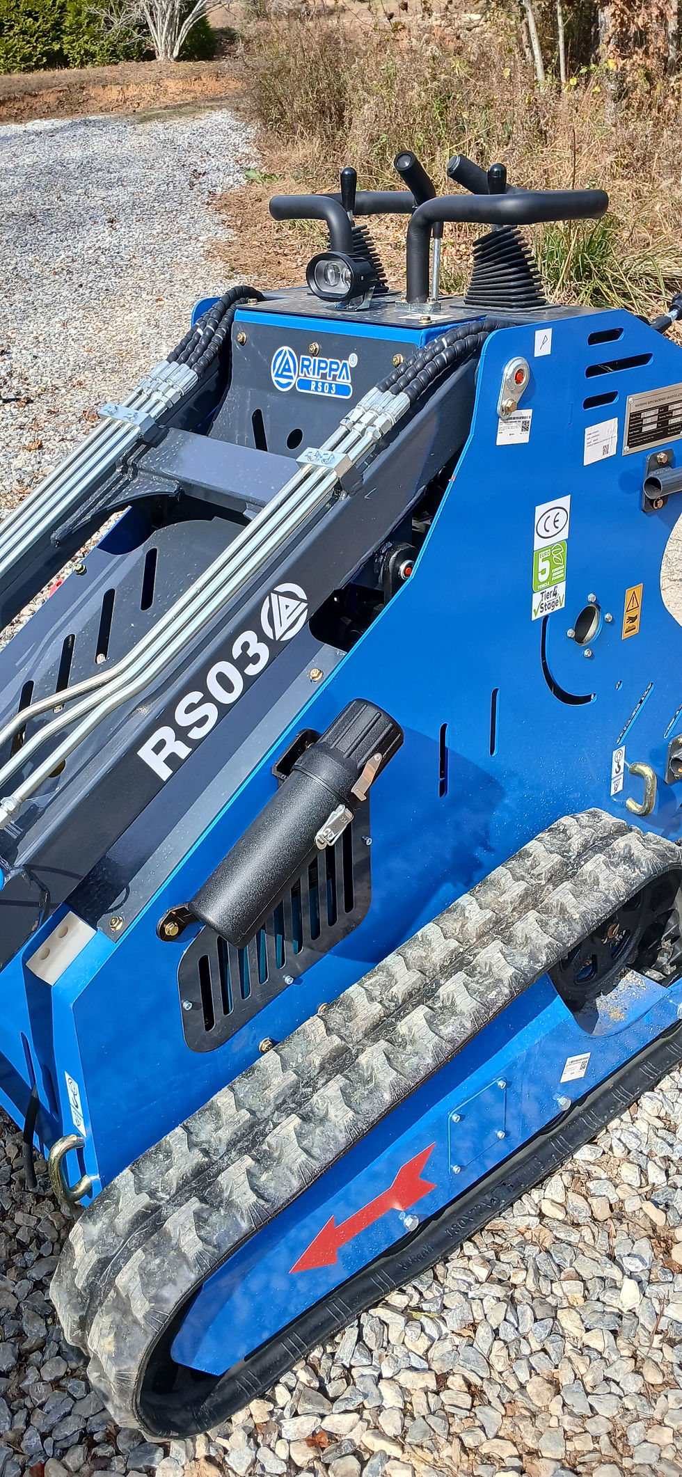 Thumbnail: Mini skid steer Rippa RS03
