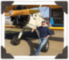 Legacy Biplane Rides pilot, Brian Rosenstein