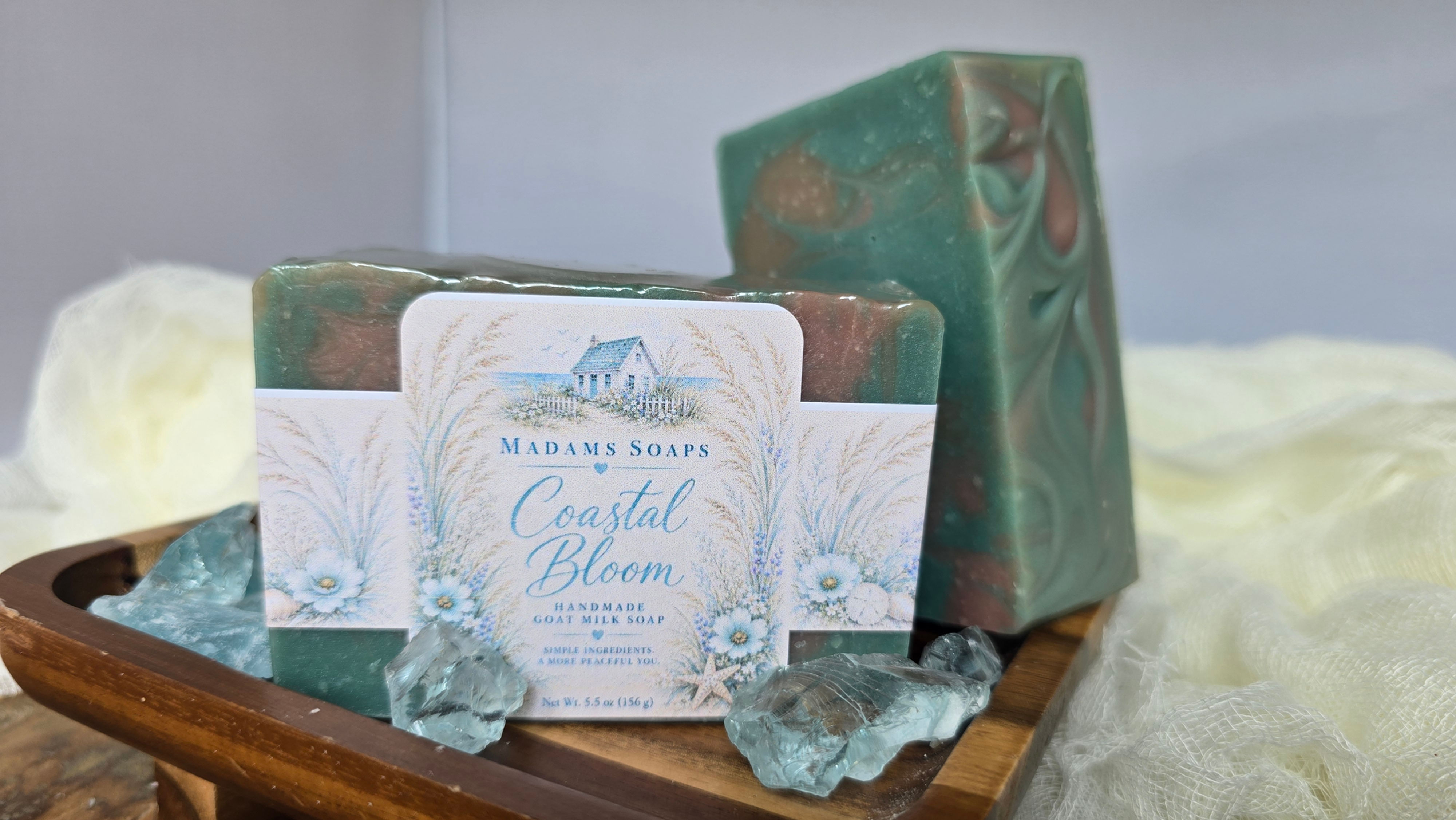 Coastal Bloom Goat Milk Soap
