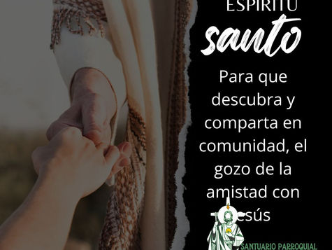 Los cinco minutos del Espíritu Santo