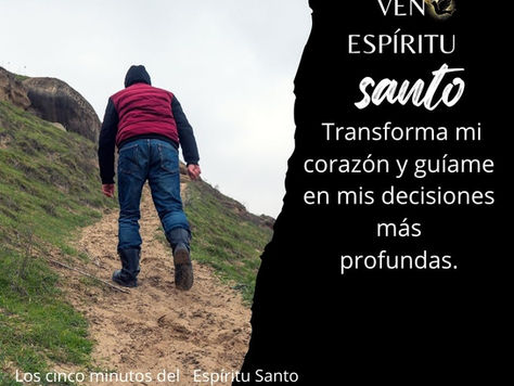 Los cinco minutos del Espíritu Santo