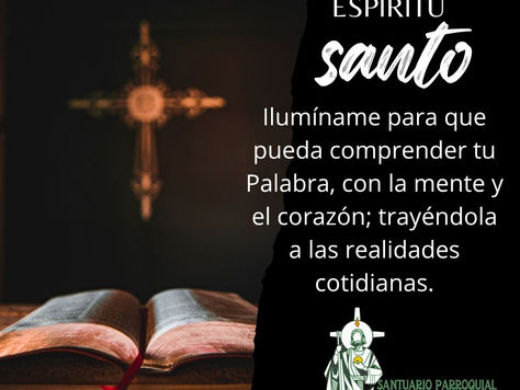 Los cinco minutos del Espíritu Santo