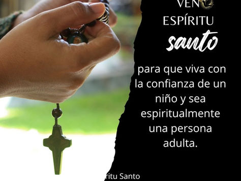 Los cinco minutos del Espíritu Santo