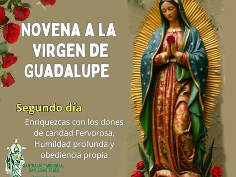 Novena a la Virgen de Guadalupe
