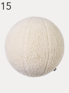 EICHHOLTZ PALLA PILLOW - BRISBANE CREAM