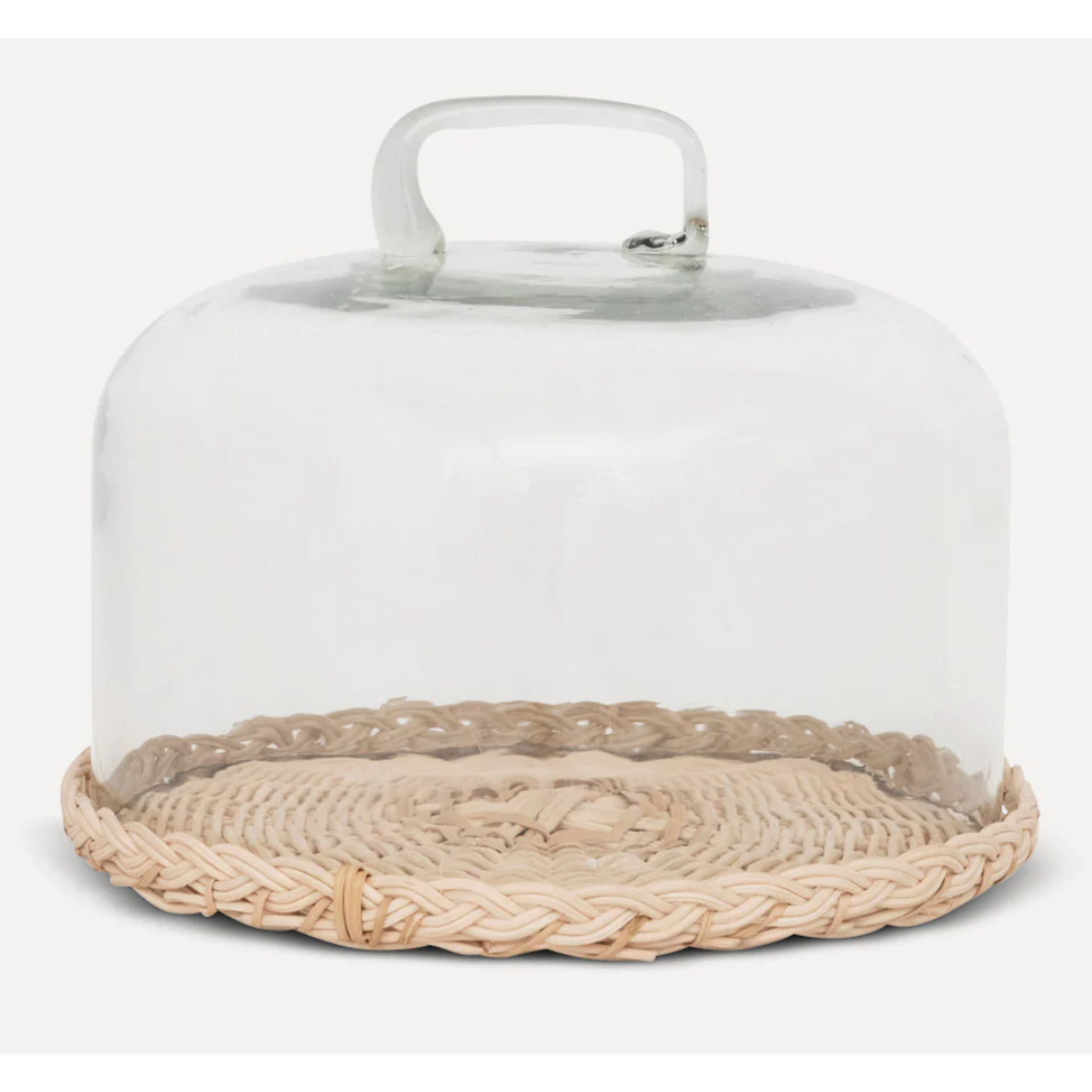 glass cloche with base