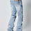Thumbnail: ROMWE MEN Street Life Men's Splatter Print Layered Flared Cargo Jeans
