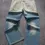Thumbnail: Manfinity EMRG Men's Vintage Washed Distressed Loose Fit Flare Leg Jeans, Stree