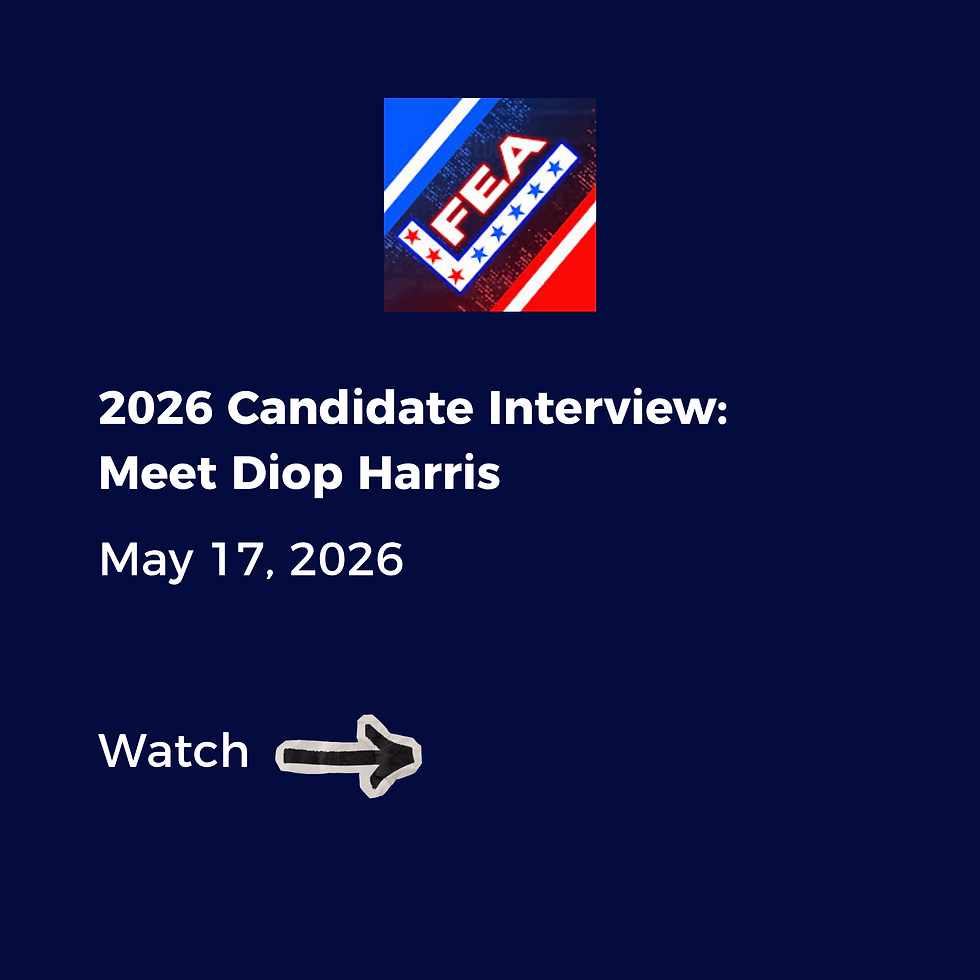 2026 Candidate Interview: Meet Diop Harris