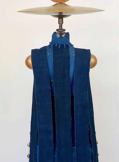 Assemblage Sculpture, theater costume design, abstract art