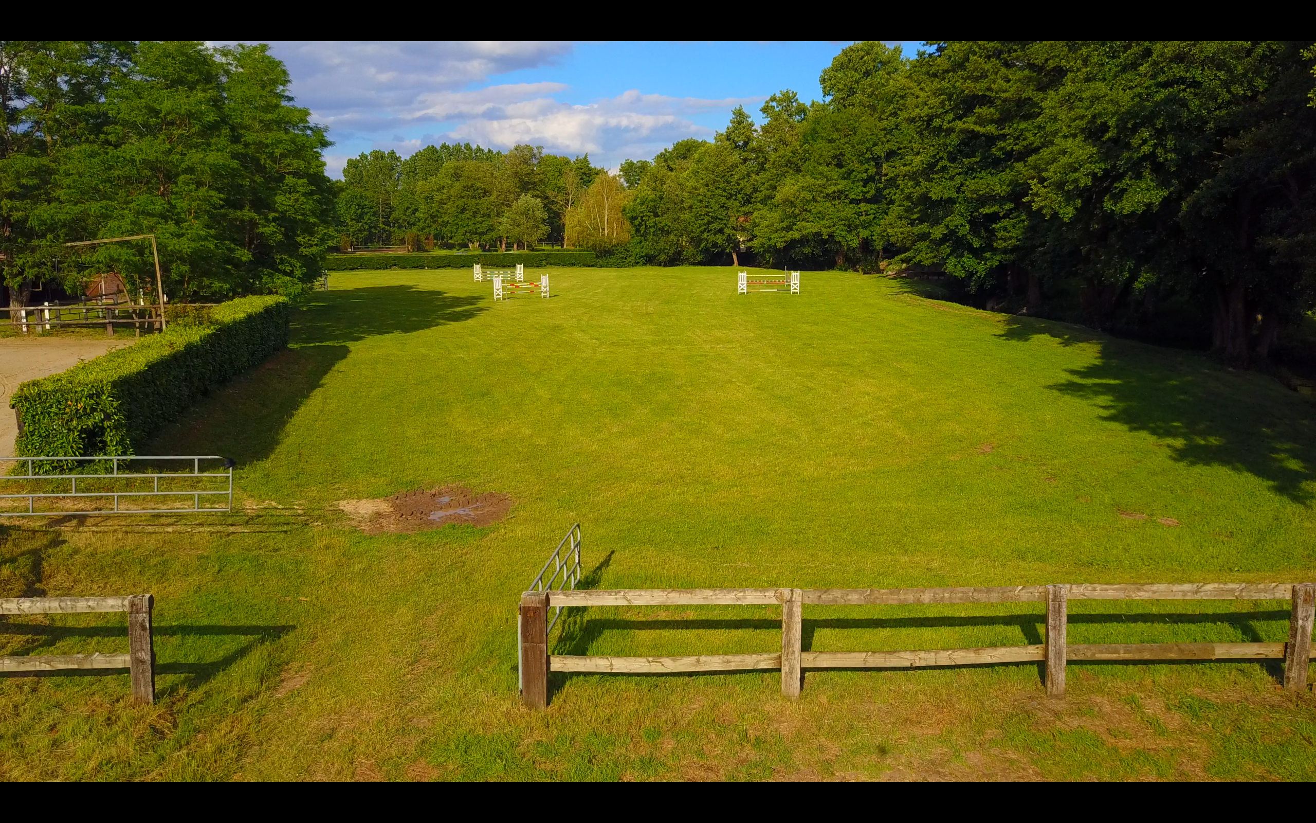 Carrière vue de drone