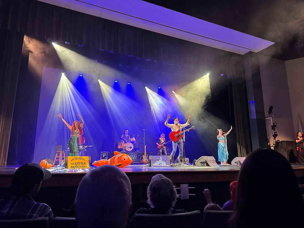 Disney rock with The Little Mermen at The Fitz!