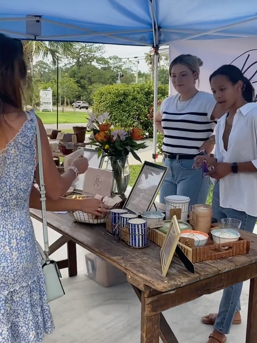PTM Market Day outdoor vendor picture