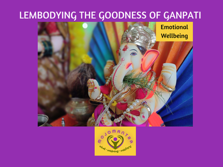 Embodying the Goodness of Ganpati