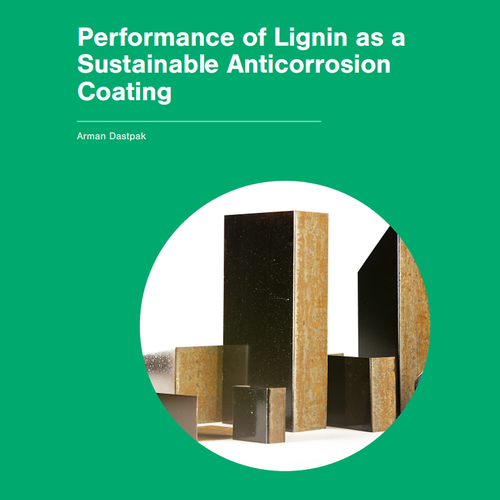 Arman Dastpak: Performance of Lignin as a Sustainable Anticorrosion Coating