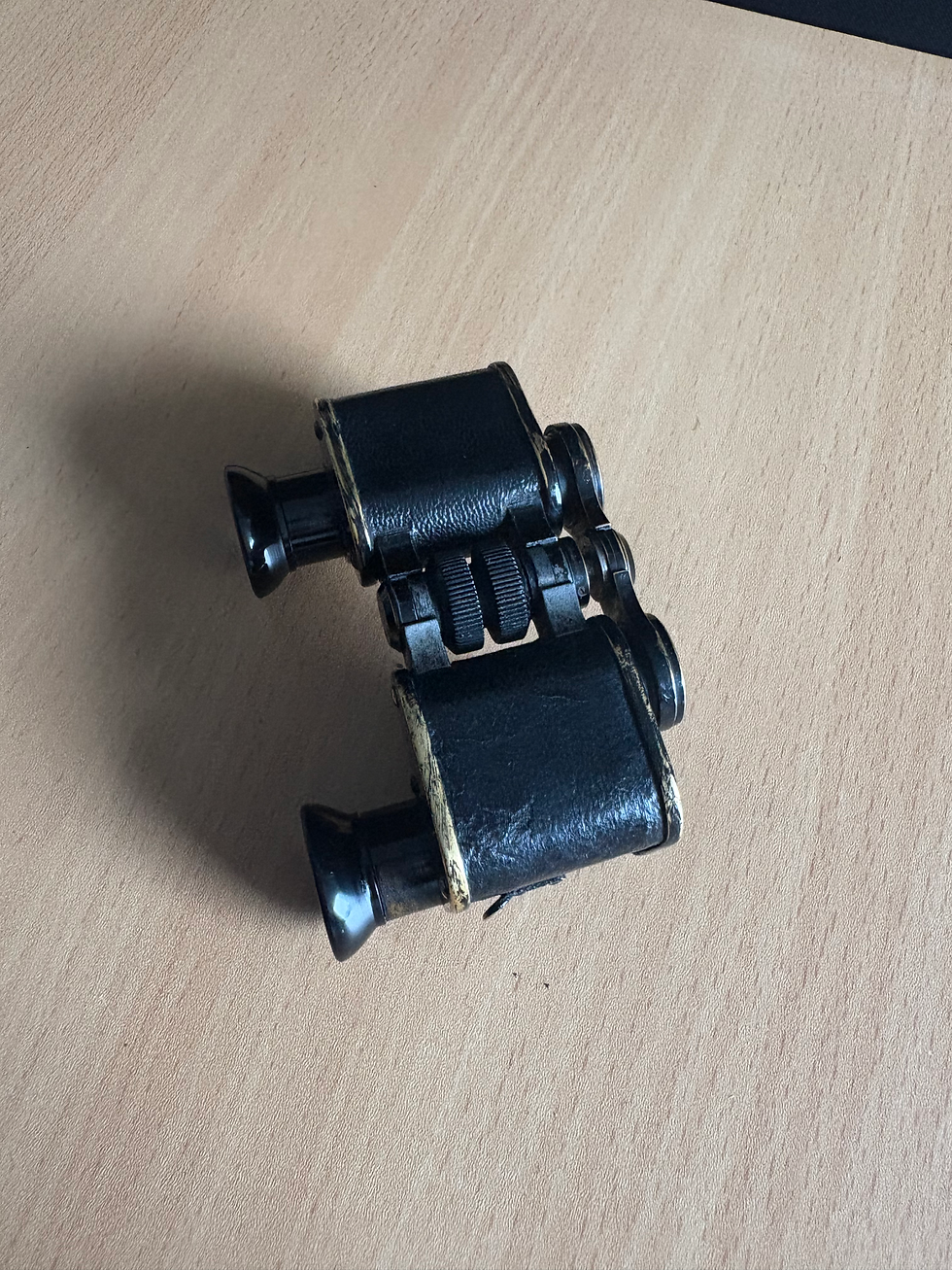 Thumbnail: C.P. Goerz 1922 binoculars with original leather pouch