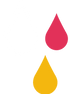 Colored Droplets
