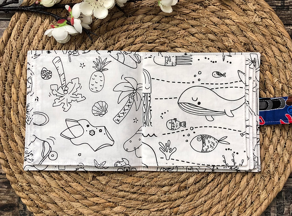 Miniature : Mini coloriage lavable
