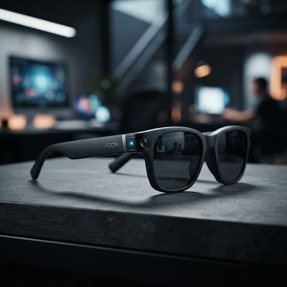 AI Smart Glasses (Real-Time Translation + Camera)