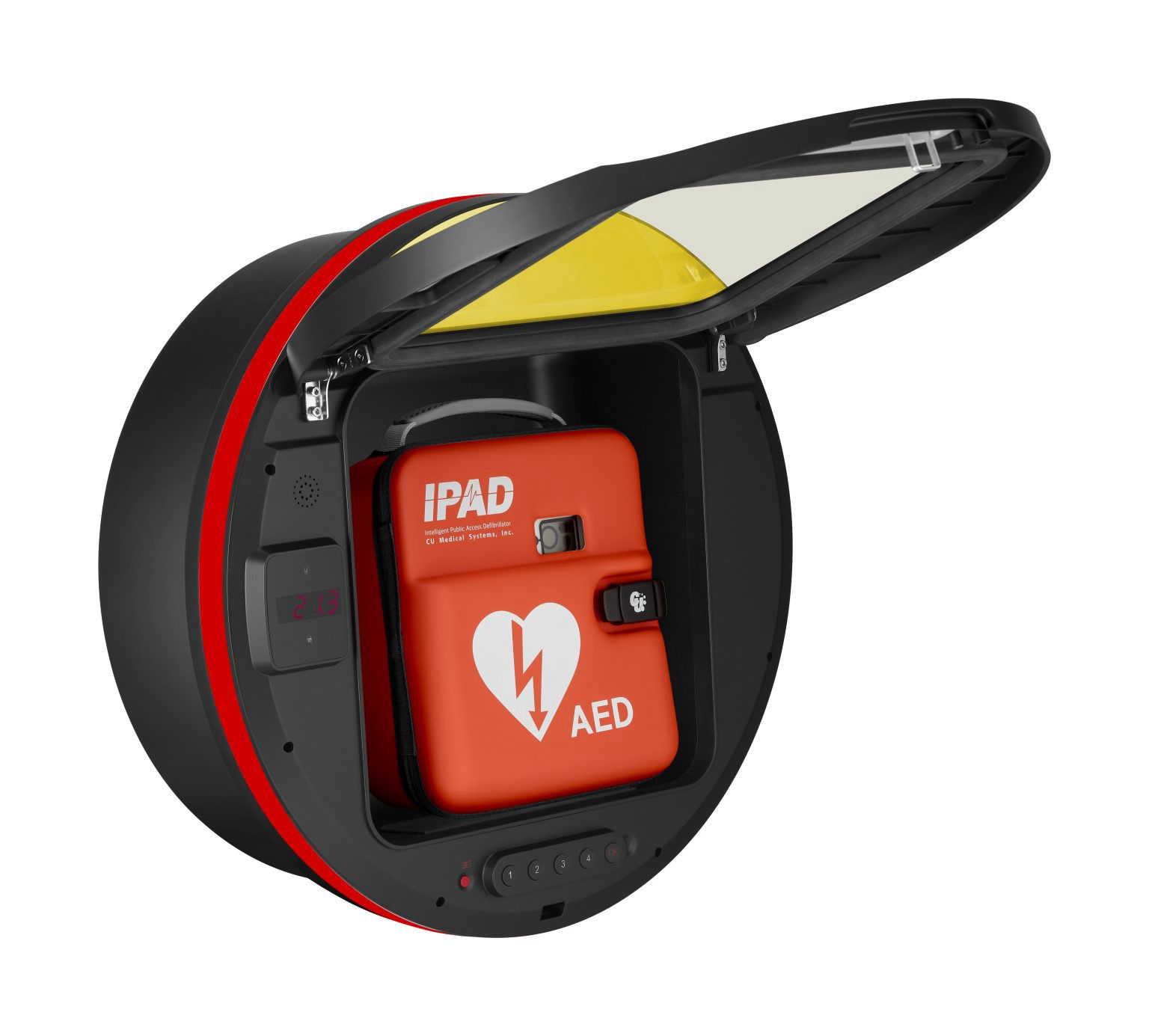 DefibSafe 3 External Defibrillator Cabinet with Lock