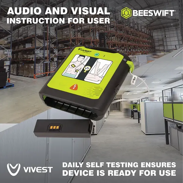 Thumbnail: Vivest PowerBeat X1 Semi-Automatic Defibrillator