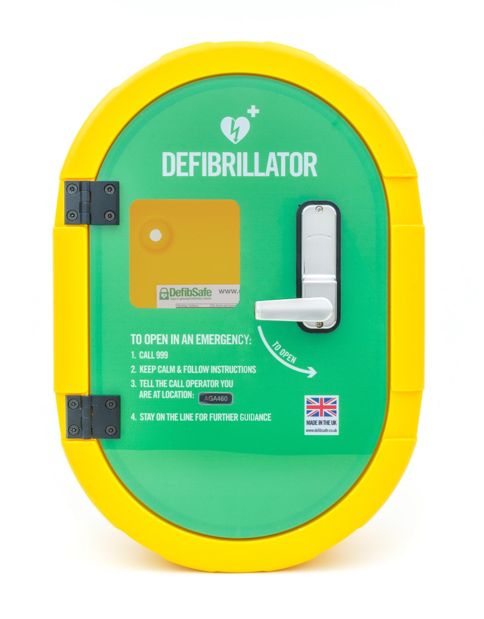DefibSafe 2 Outdoor Defibrillator (AED) Cabinet (Non-Locking)