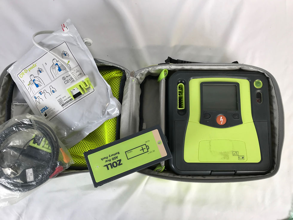 Thumbnail: REFURBISHED - 58 - ZOLL AED Pro Semi-Automatic Defibrillator