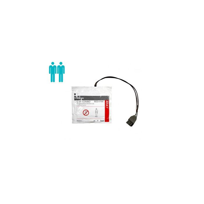 Physio Control Redipak Quick Combo Electrode Bundle (2 sets)