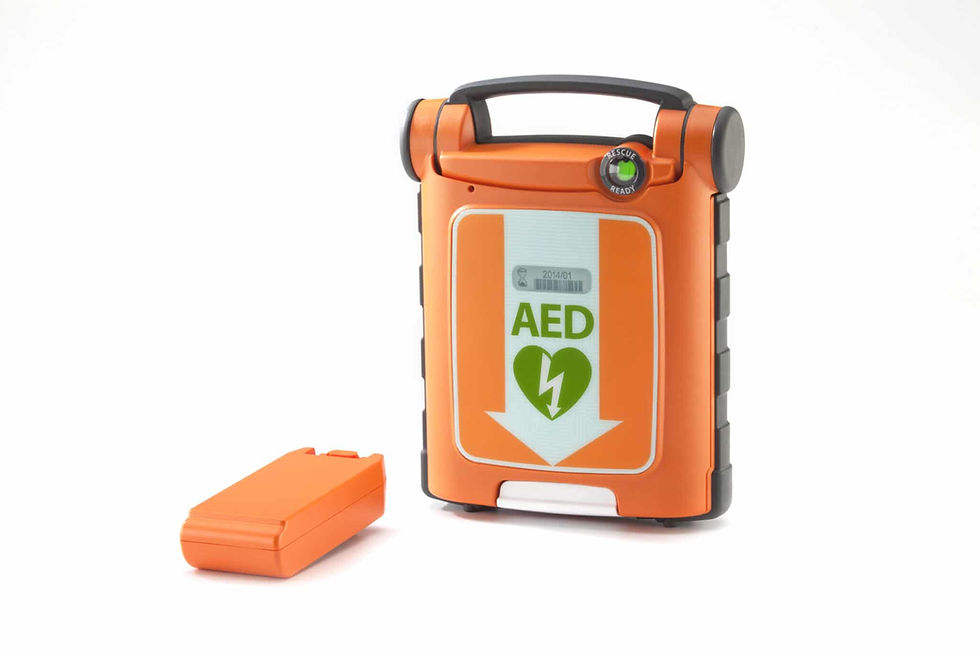 Thumbnail: DD Package-Cardiac Science Powerheart G5 CPRD Semi-Automatic AED, DS4000 Cabinet