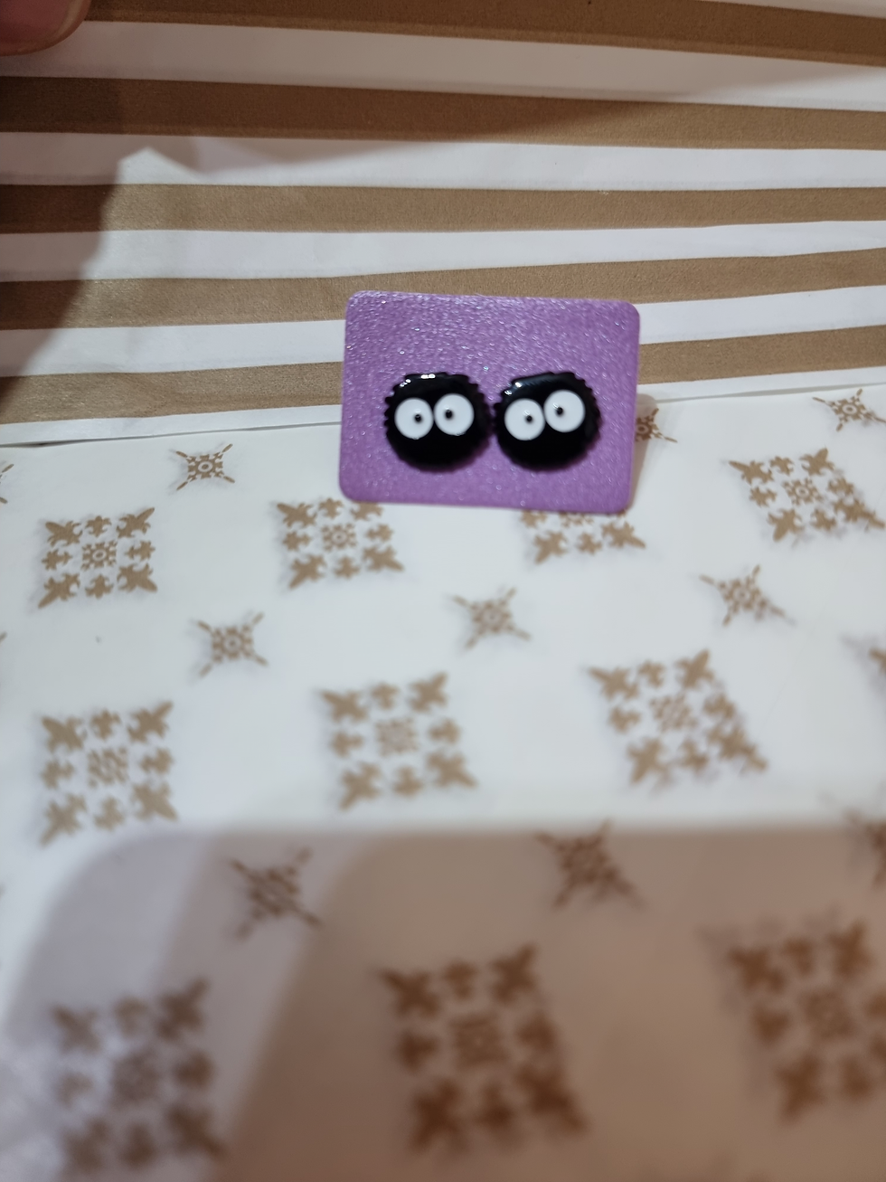 Thumbnail: Soot sprite earring studs 