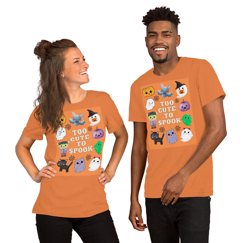 Thumbnail: Too cute to spook unisex t-shirt