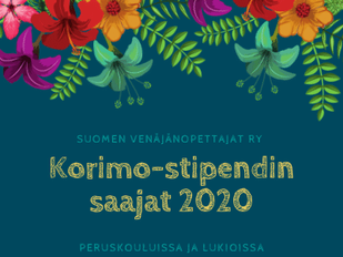 Korimo-stipendit 2020