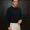 Thumbnail: Spring Summer Ivory Cotton Chino Trousers